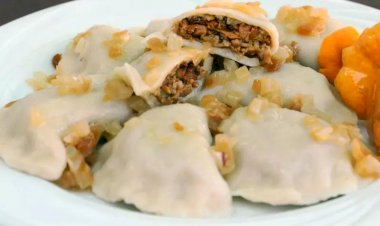 Вареники с лисичками - рецепт вкусного ужина